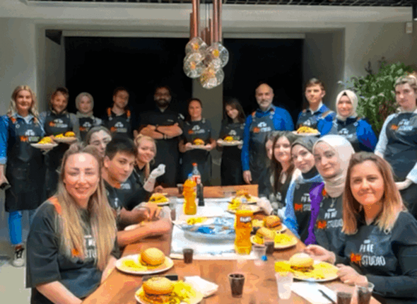 Golden chef mutfak akademisi kurumsal workshop görseli