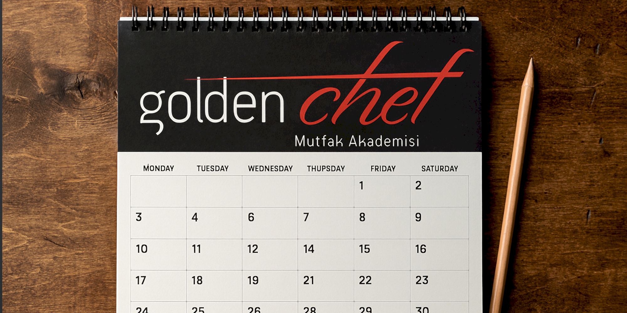 golden chef mutfak akademisi takvim görseli