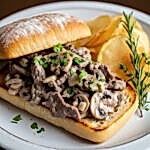 Beef Strogonof Sandwich Workshop